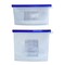 7Penn Silicone Food Storage Bag 500mL and 1000mL - 2pk Blue Reusable Food Bags